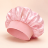 CJ Beauty pink satin bonnet