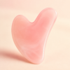 CJ Beauty rose quartz gua sha stone